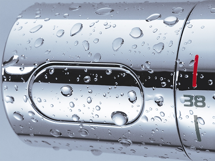 Waterbesparende thermostaatkraan