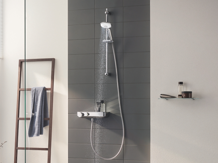 Grohtherm SmarControl thermostaatkraan en doucheset