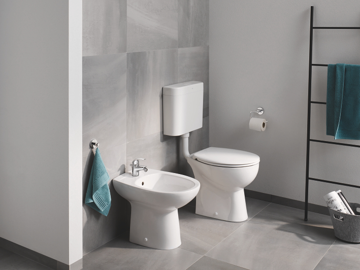 Toilet en wastafel