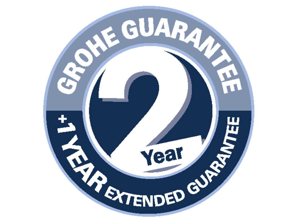 Garantie GROHE 2 ans et 1 an d’extension. 