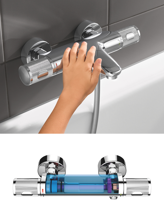 GROHE Grohtherm 1000 Performance met cooltouch