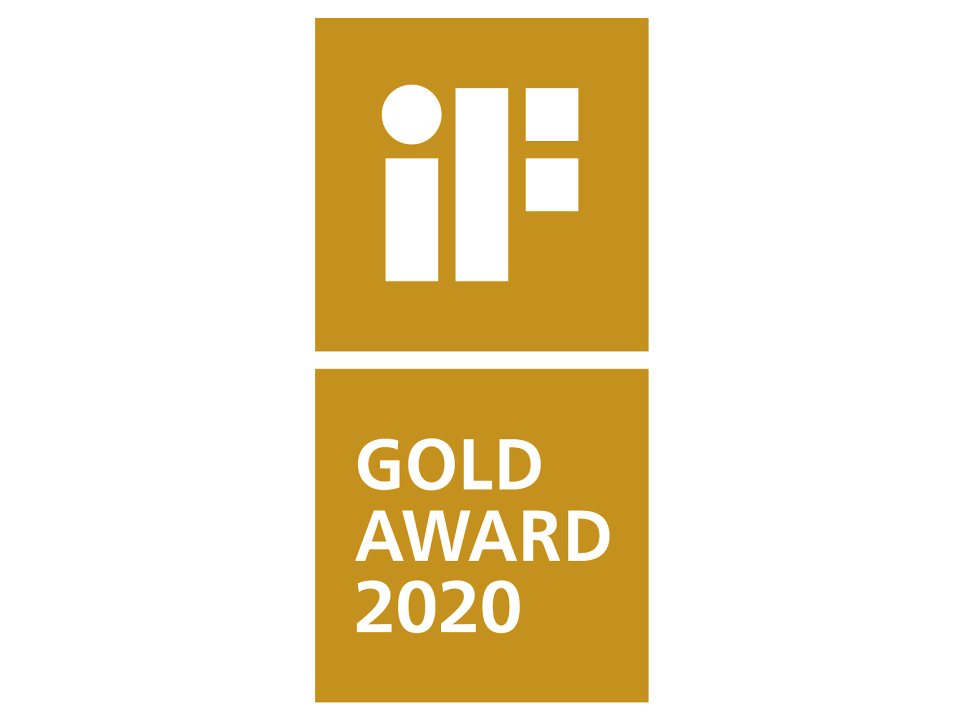 logo of iF gold award 2020
