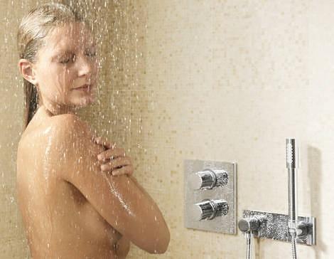 Grohtherm F Thermostat Fertigmontageset mit integrierter 2-Wege Umstellung