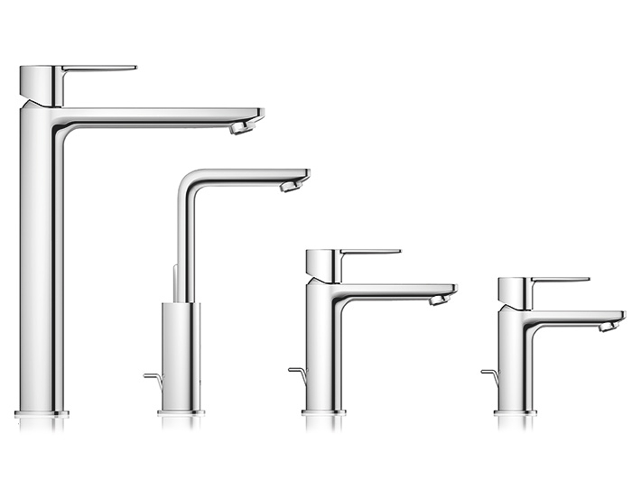 GROHE Lineare robinet de lavabo en chrome dans différents modèles et tailles