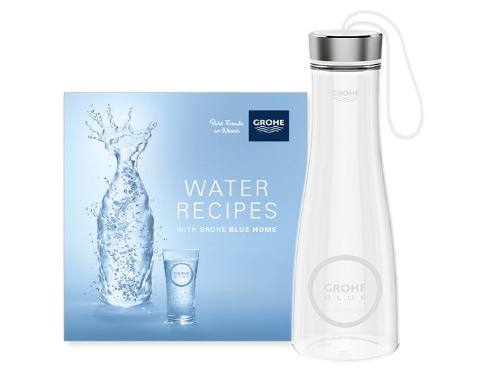 Water Recipes & Water Bottle