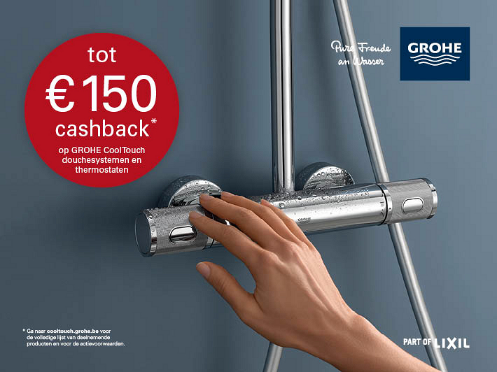 Beeld GROHE CoolTouch douchesysteem