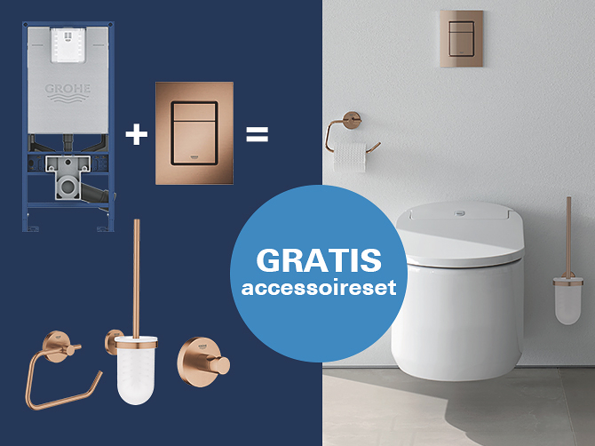 GROHE Rapid SLX + Skate Cosmopolitan S actie