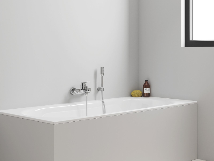 EUROCOSMO Tek kumandalı banyo bataryası 32831000