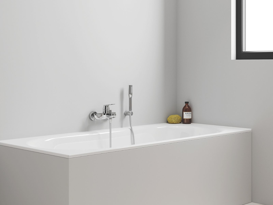 EUROCOSMO Tek kumandalı banyo bataryası 32831000