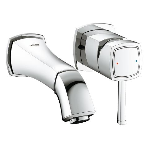 Two-hole basin mixer S-Size