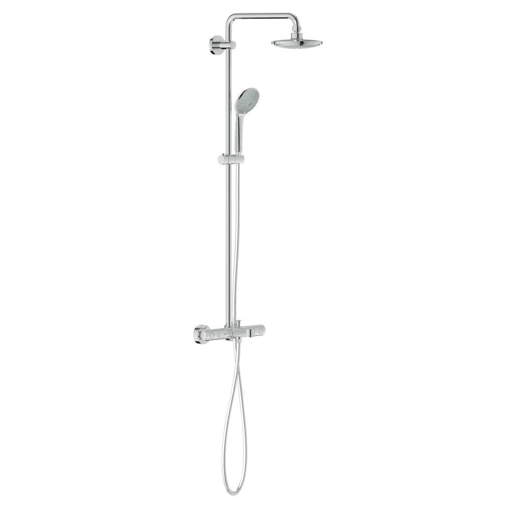 Euphoria System 180 Shower System With Bath Thermostat For Wall