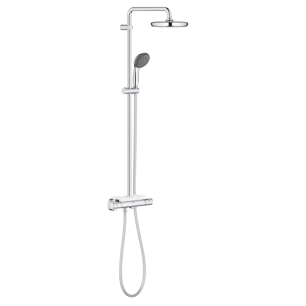 Vitalio Start System Shower System With Thermostat For Wall