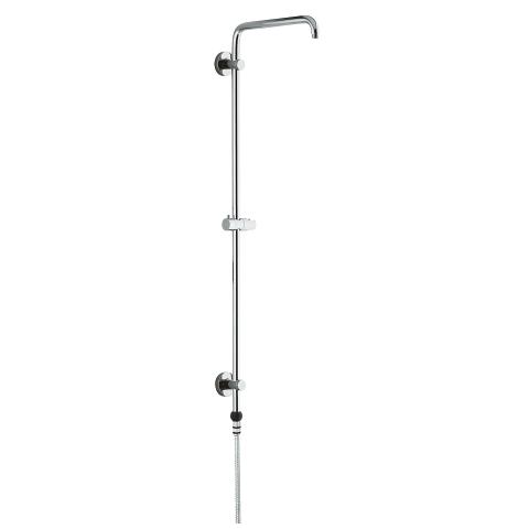 Shower system with Grohclick for wall mounting, without head and hand shower
