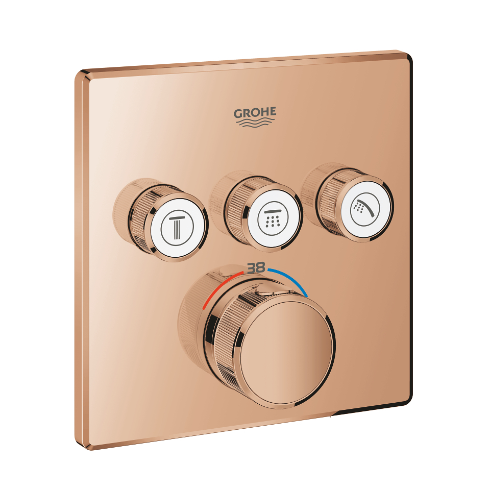 Grohtherm Smartcontrol Unterputz Thermostat Mit Absperrventilen Grohe