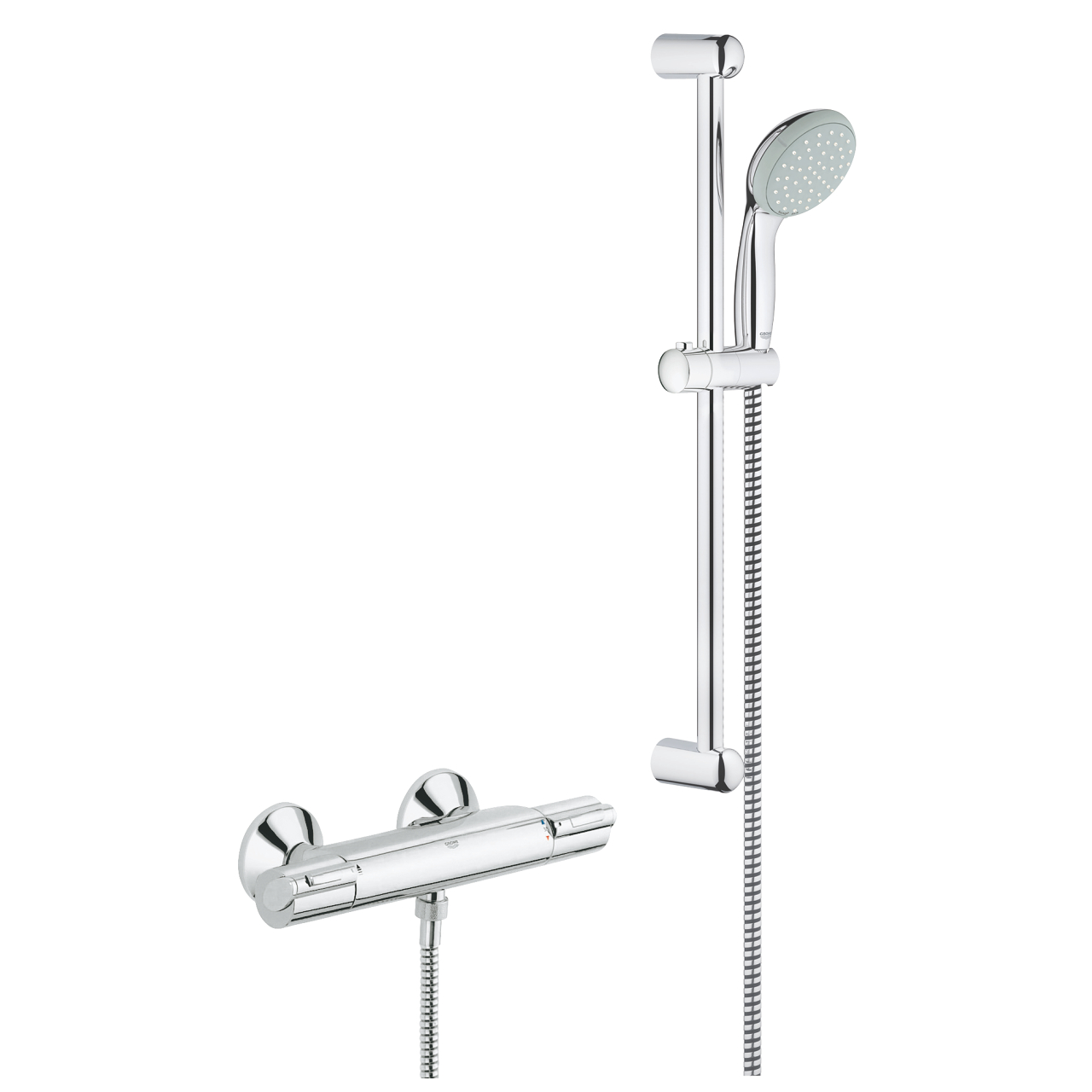 Grohtherm 1000 Thermostatic shower mixer 1 2 GROHE 官方網站