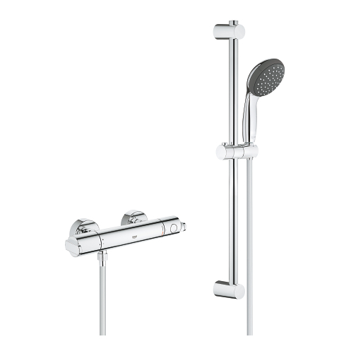 Thermostatic shower mixer 3/4″