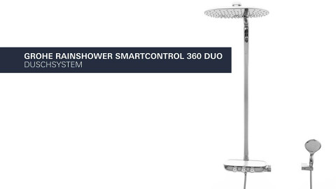 GROHE Rainshower SmartControl Duo 360, Duschsystem (Regendusche