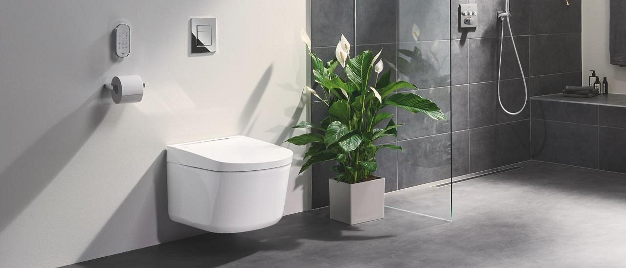 WC školjke GROHE s sistemom za skrito splakovanje | GROHE