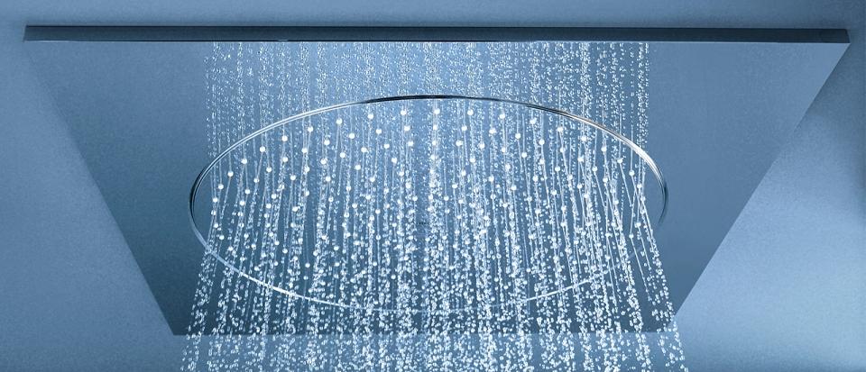 ecuador Restaurar Adjunto archivo Duchas murales cuadradas - Tendencias y Diseños en la ducha - Para tu ducha  | GROHE