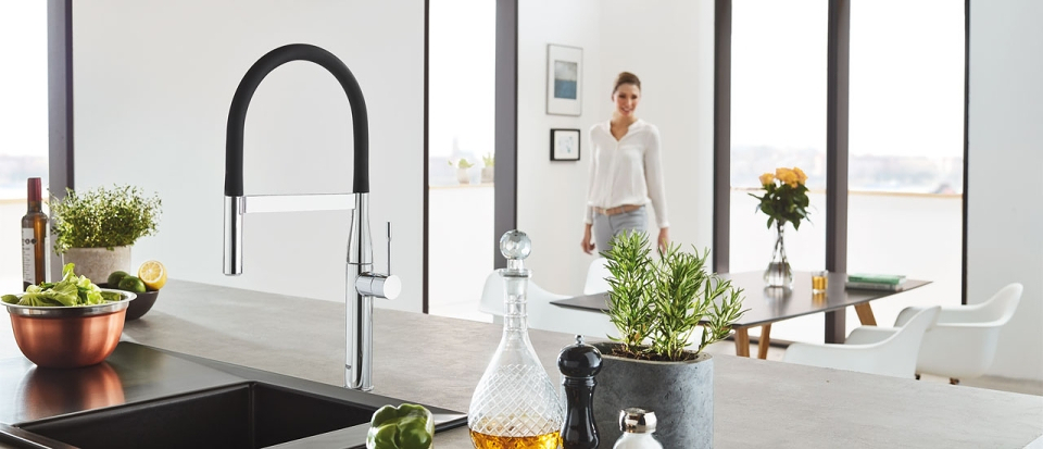 Deskundige roddel bevestigen Keukenkranen - Ontdek ons volledige assortiment | GROHE