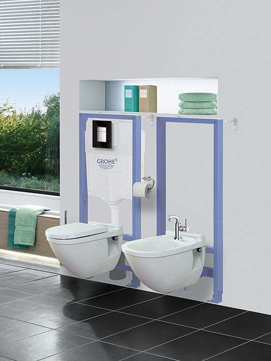 Grohe Rapid SL pack WC suspendu Banio design avec fonction bidet