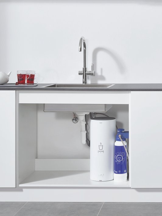 Betrouwbaar zelfmoord mezelf GROHE Red - Kokend water op jouw werkplek | GROHE