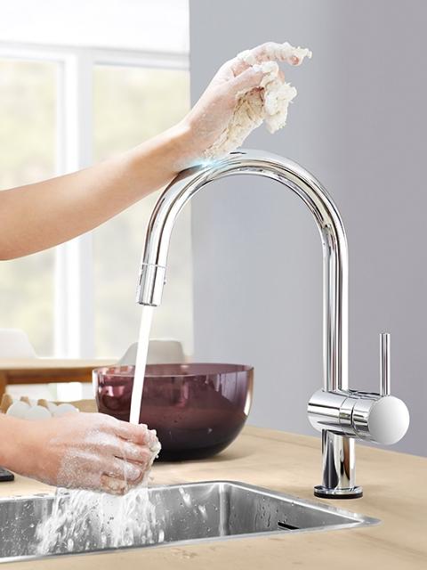 Minta Touch Küchenarmaturen – für Ihre Küche | GROHE