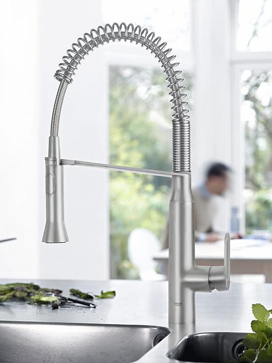 Robinet cuisine GROHE Mitigeur cuisine semi-professionnel Essence