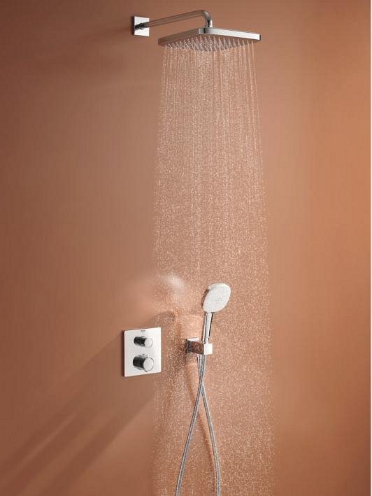 Tempesta cube head shower