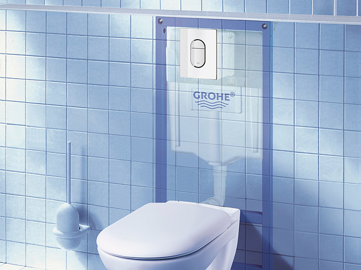 Grohe WC Suspendu à chasse d'eau intense compact Euro céramique