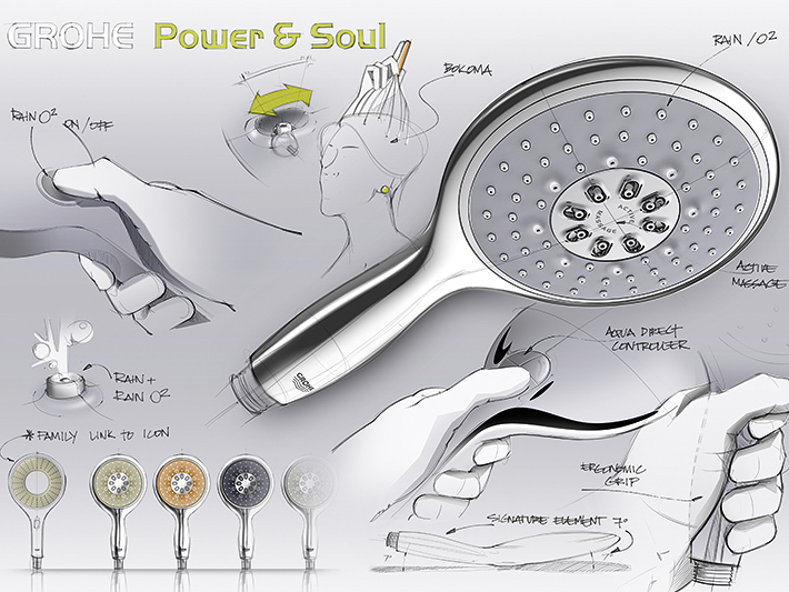 Duchas GROHE Power&Soul 