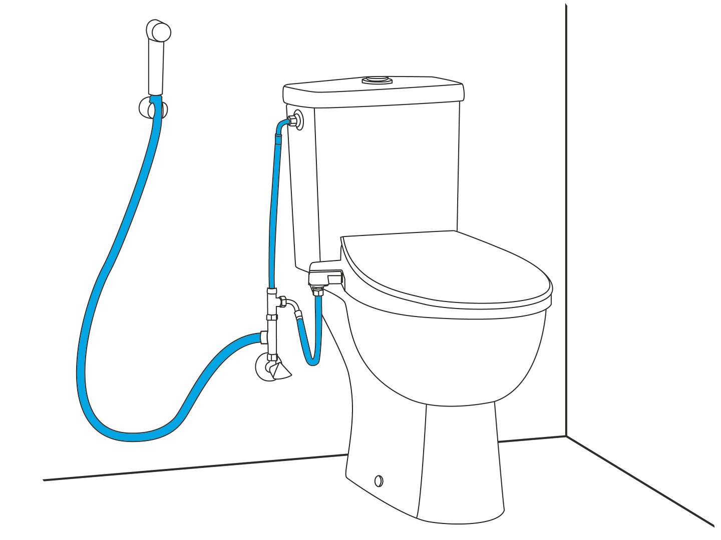 Крышка-биде для унитаза Grohe