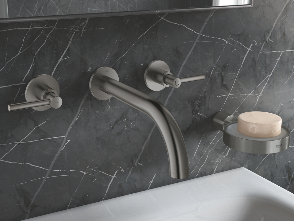 GROHE Hard Graphit badkamer kranen