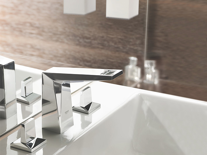 Allure Brilliant Páková batéria s prepínaním vaňa/sprcha | Antonietty Architects AG, Switzerland