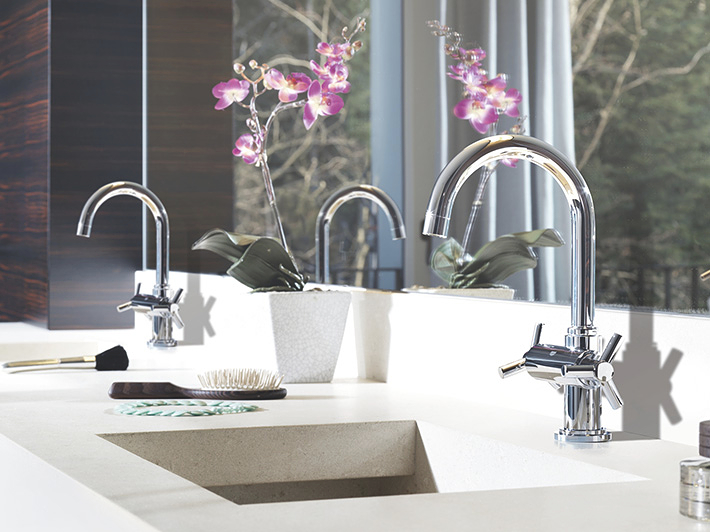 Atrio One-hole basin mixer