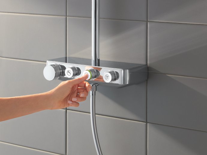 Innovación y confort en la ducha con GROHE SmartControl