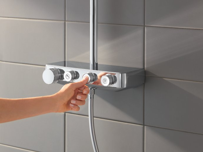 grohe-douche-apparante-smartcontrol-boutons-pousser-salle-de-bains-douches-chrome