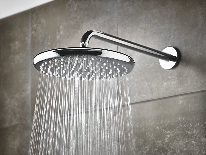 GROHE New Tempesta Douche de tête Ø10cm 3 jets avec bras mural