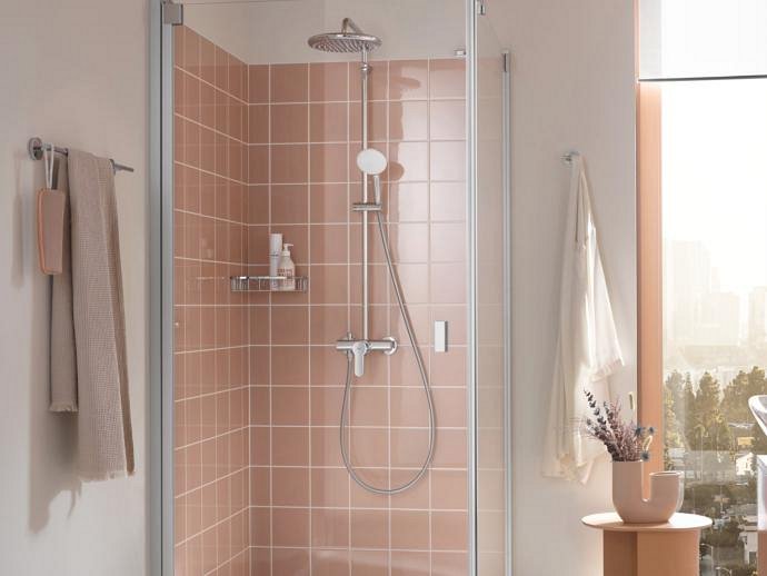 Tempesta shower system with single lever