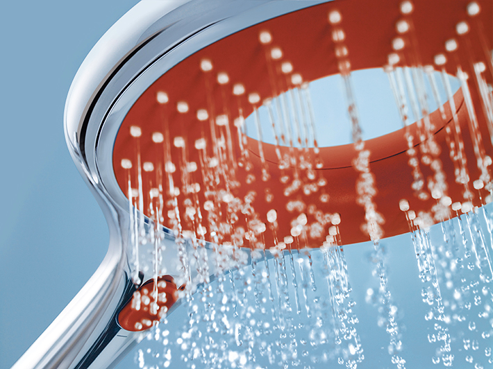 Prysznice górne oszczędzające wodę