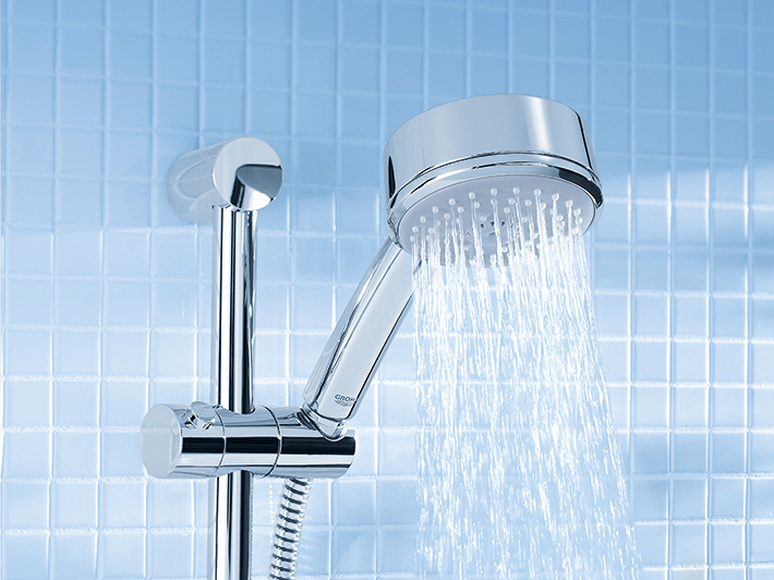 Cabezales de ducha que ahorran agua con GROHE EcoJoy