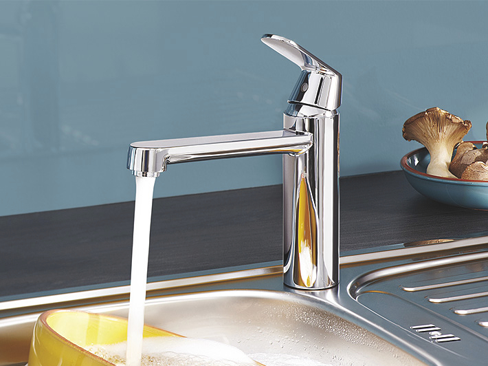 At the heart of all Kitchen taps GROHE