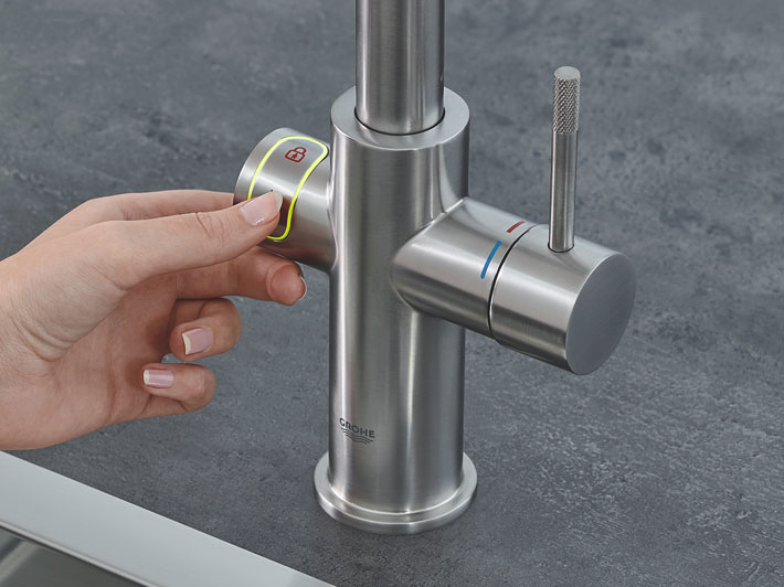 excelleren punt steen GROHE Red - Direct kokend heet water | GROHE