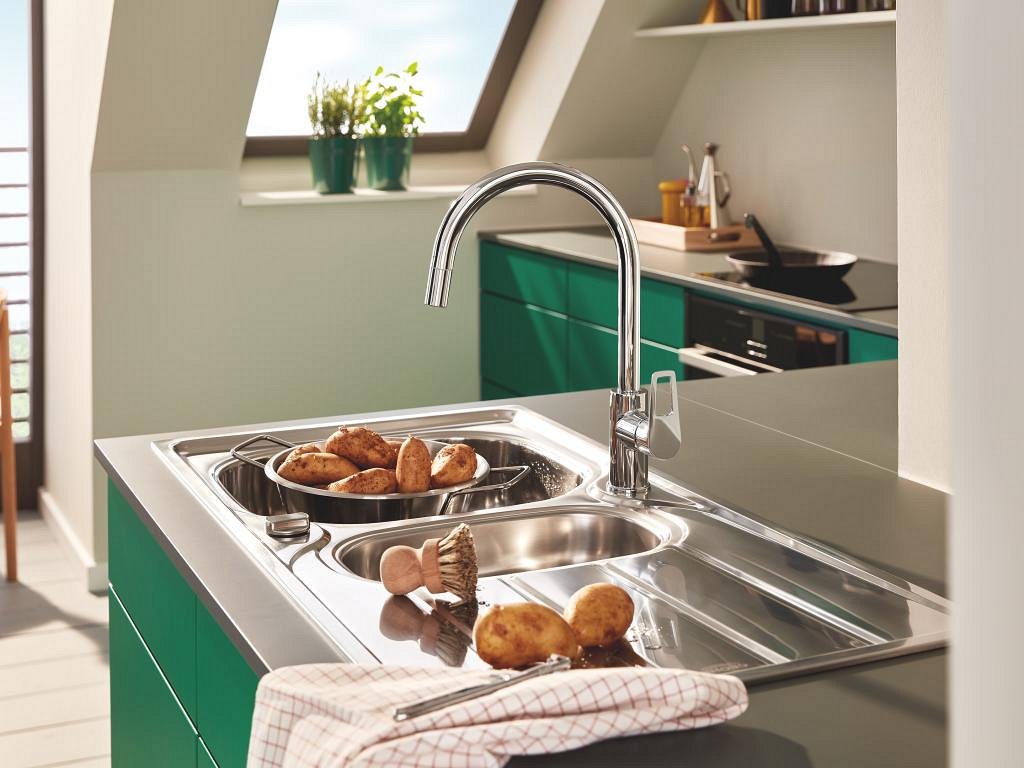 GROHE Baulines | Professionele keukenkranen | GROHE