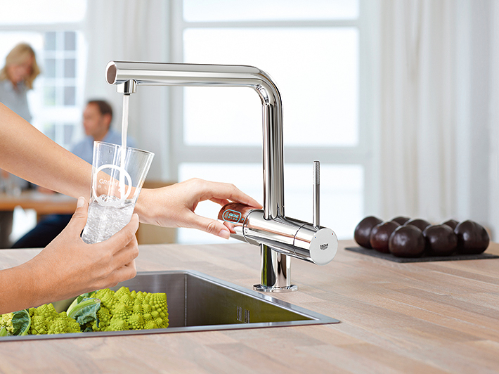 Filtered Water with GROHE Blue®