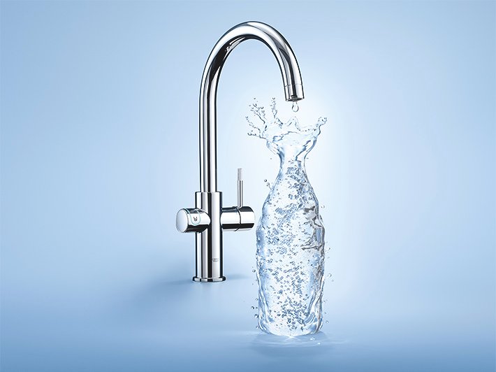 GROHE at the heart of all Kitchen taps GROHE