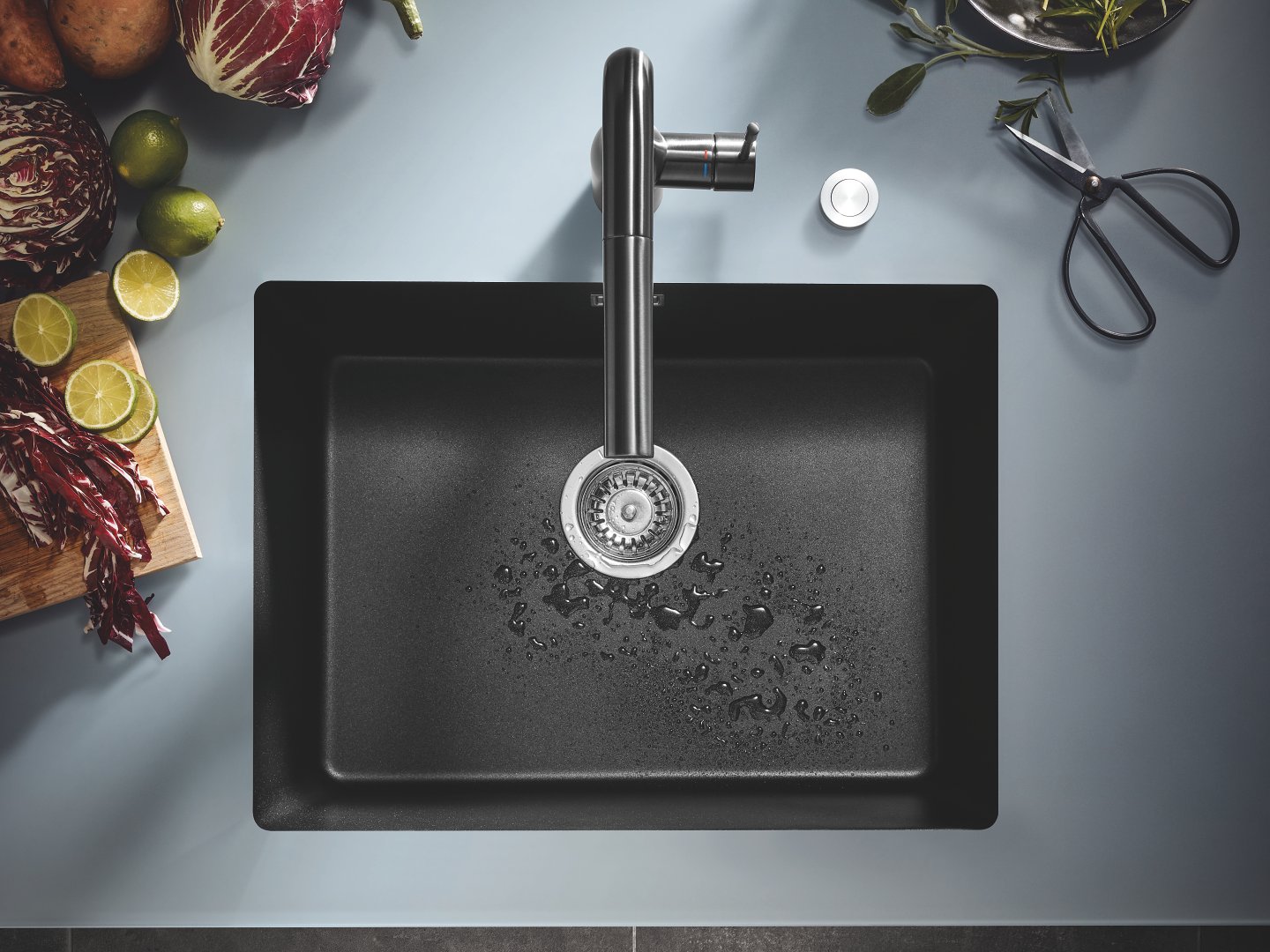 Schwarze Spülen für die perfekte Kücheneinrichtung | GROHE