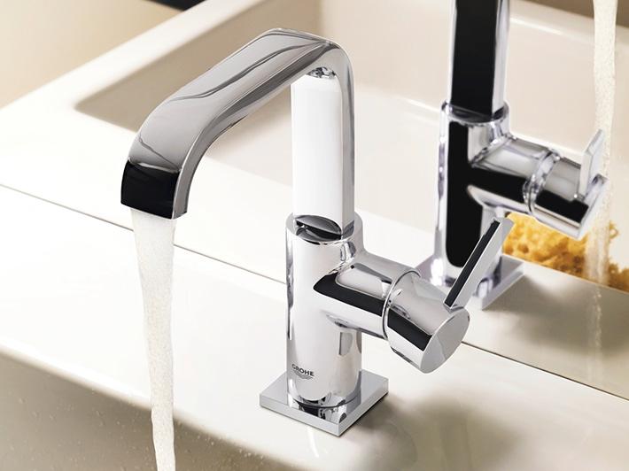 grohe bathroom sink taps uk