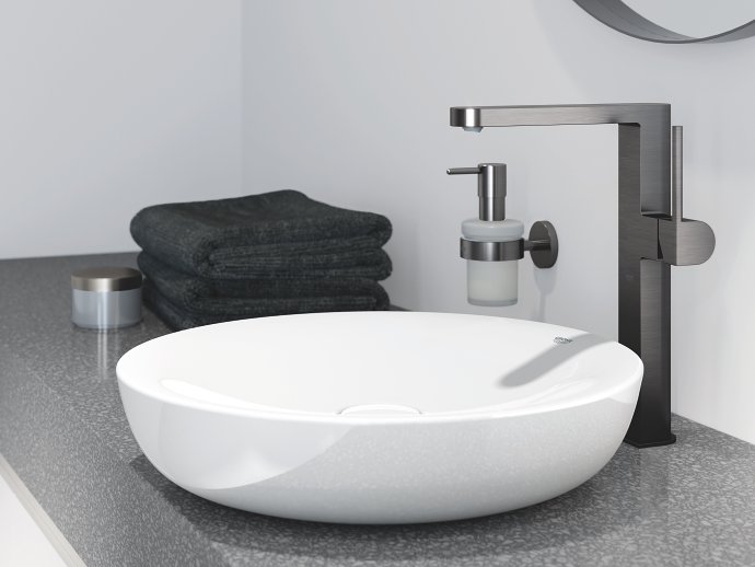 Grohe Plus Ablage für Aufputz-Dusch- und Wannenarmaturen aus der Plus  Kollektion · 40954000 · Für Küchenarmaturen ·