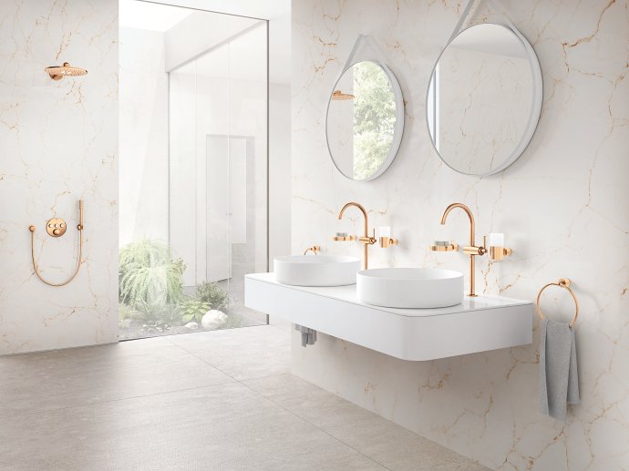 GROHE Warm Sunset rose kranen